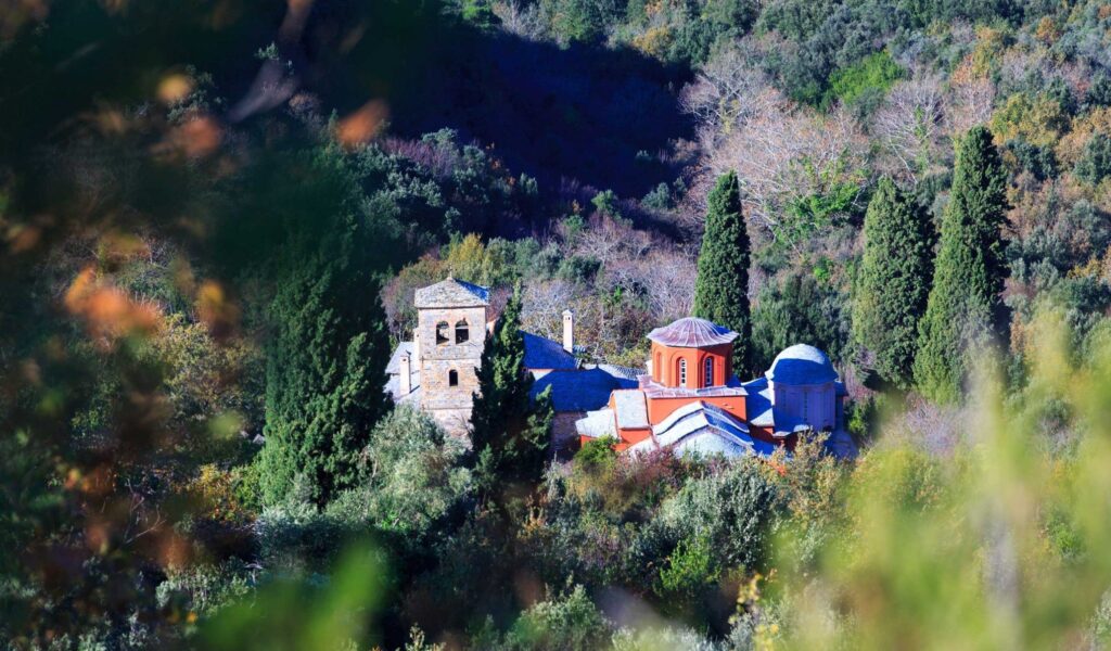 Άγιον Όρος Βατοπεδινή  Σκήτη Αγίου Δημητρίου