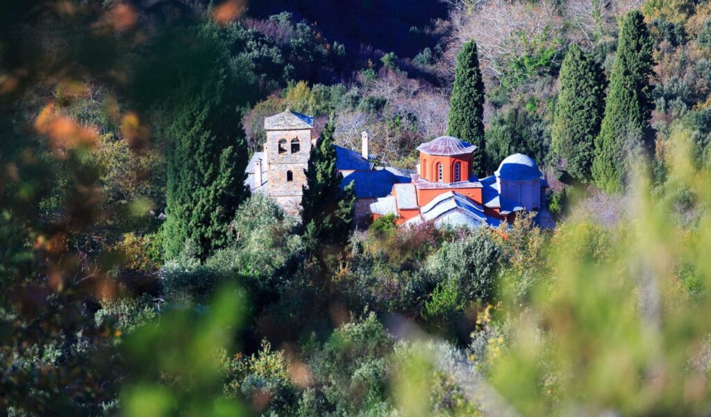 Mt Athos the skete of Saint Demetrios