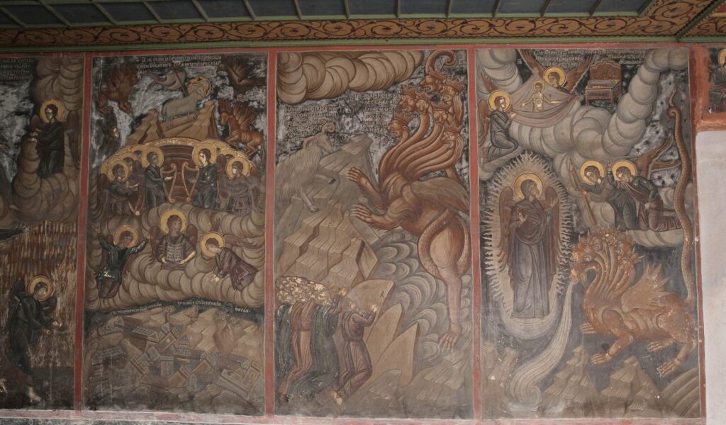 Mount Athos paintings of Apocalypse